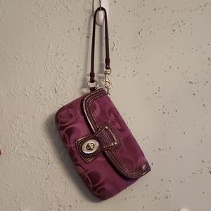 Coach wristlet